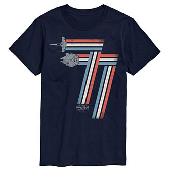Men's Star Wars 77 Retro Americana Graphic Tee