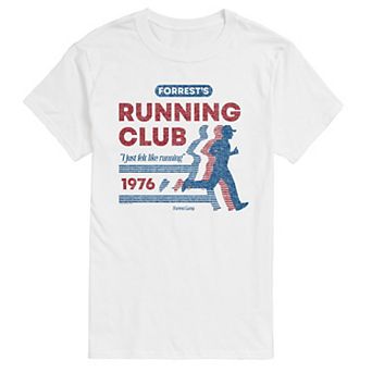 Men's Forrest Gump Running Club 1976 Americana Graphic Tee