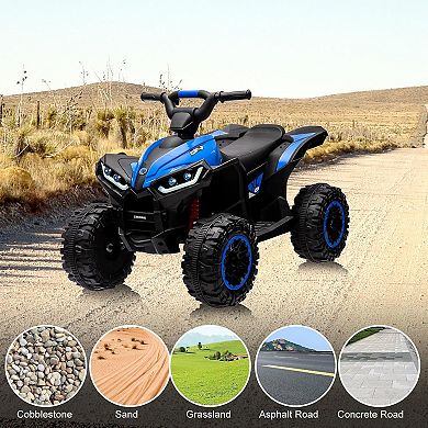 Kids Ride on Car,Electric ATV with Parent Remote Control for 3-8 Years，Toddler Battery Powered car