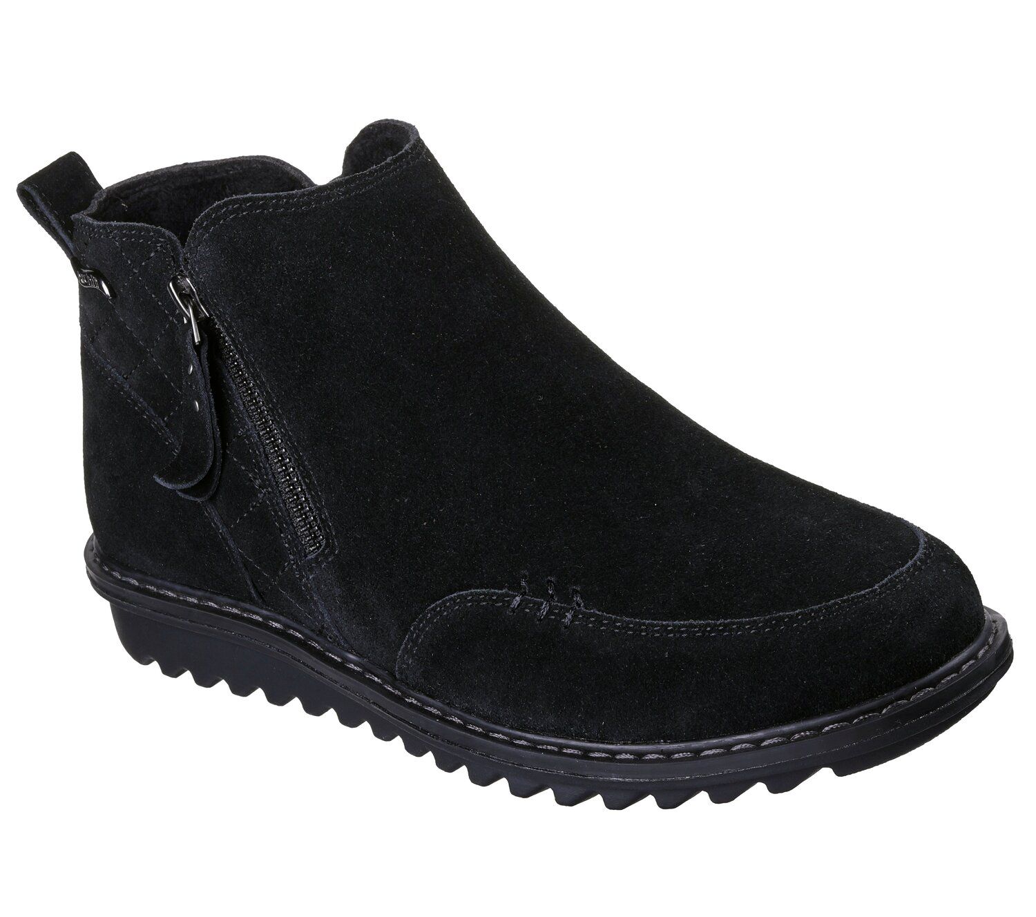 Женские ботинки Skechers Arch Fit Mojave Slip-On Comfort Ankle, цвет: Чёрный — фото 1