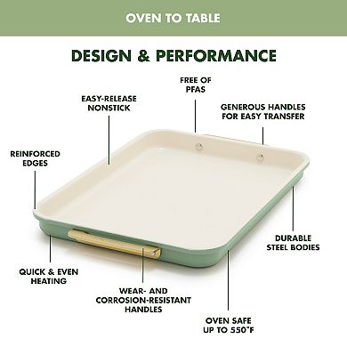 GreenPan Reserve 13-Inch Cookie Sheet