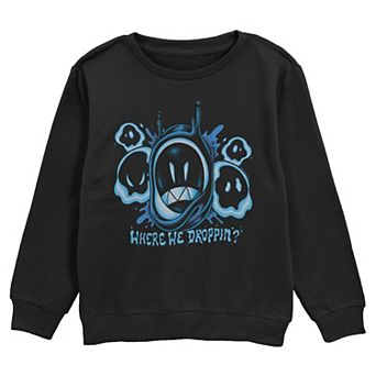 Boys 6-20 Fortnite Where We Droppin'? Crew Fleece Sweatshirt