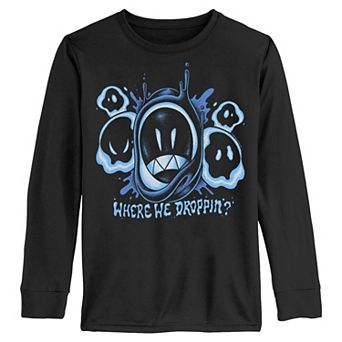 Boys 6-20 Fortnite Where We Droppin'? Long Sleeve Graphic Tee