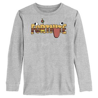 Boys 6-20 Fortnite Durrr Burger Logo Long Sleeve Graphic Tee