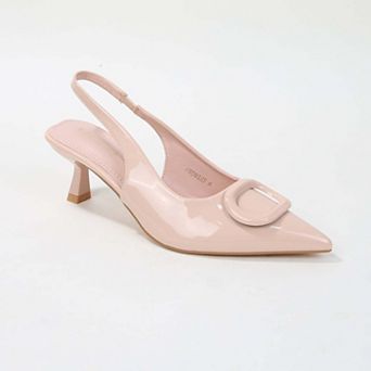Promise Slingback Heels with KittenHeel