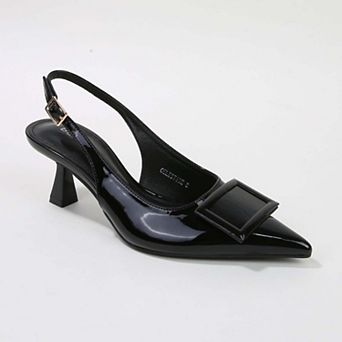 Celestine Kitten Heel Slingbacks