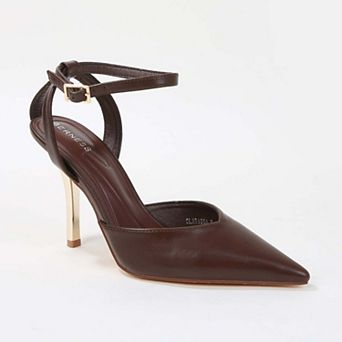 Clarissa Pumps with Metallic Heel