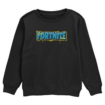 Boys 6-20 Fortnite Spray Paint Logo Crew Fleece Sweatshirt