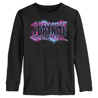Boys 6-20 Fortnite Paint Splatter Logo Long Sleeve Graphic Tee