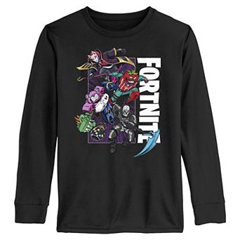 Boys 6-20 Fortnite Squad Out Long Sleeve Graphic Tee