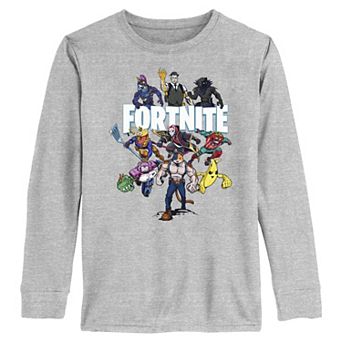 Boys 6-20 Fortnite Graphic Long Sleeve Graphic Tee