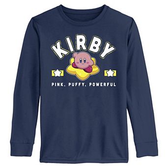 Boys 6-20 Nintendo Kirby Graphic Long Sleeve Graphic Tee