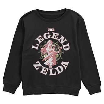 Boys 6-20 Nintendo The Legend of Zelda Princess Zelda Crew Fleece Sweatshirt