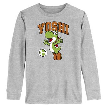 Boys 6-20 Nintendo Yoshi Happy Jump Long Sleeve Graphic Tee