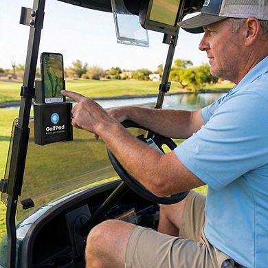 Golf Pad Branded Phone Caddy