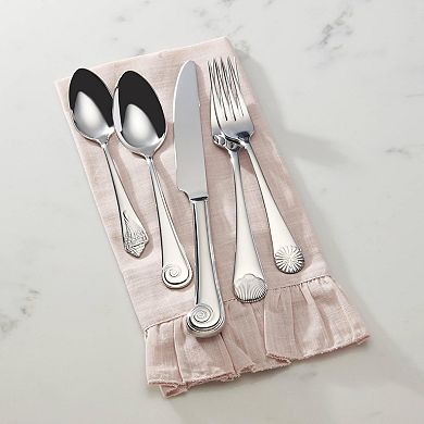 Reed & Barton Seashell 5Pc Flatware Place Setting, 5 Piece, Silver