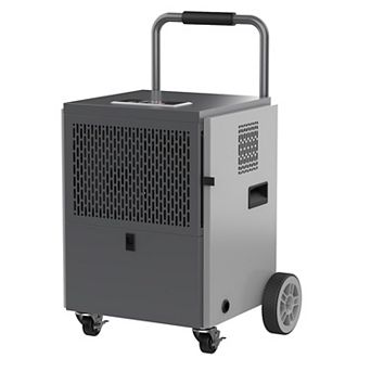 100 pt. 4500 sq. ft. Commercial Dehumidifier in. Blacks with Bucket
