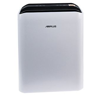 50 pt. 4500 sq.ft. Portable Dehumidifier with Bucket in White, with Drainage Hose for Basement