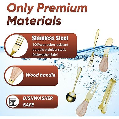 Charcuterie Board Accessories Spreader Knife Set for party Wedding Christmas