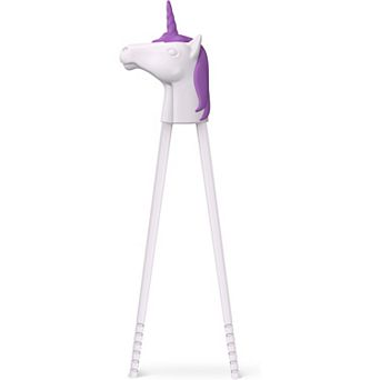 Unicorn Chopsticks, Reusable Beginner Chopsticks with Interactive Design, Fun Gift