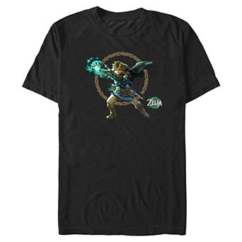 Big & Tall Nintendo The Legend Of Zelda Link's Power Graphic Tee