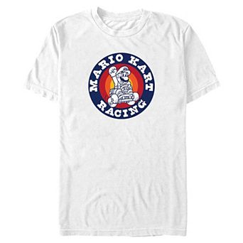 Big & Tall Nintendo Mario Kart Racing Graphic Tee