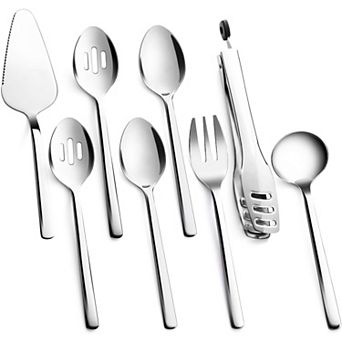 Large Hostess Serving Utensils Set, Stainless Heavy Duty, Cake Pie Server for Buffet