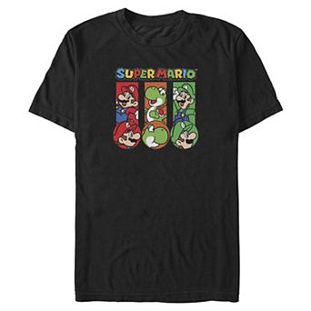 Big & Tall Nintendo Super Mario Super Three Graphic Tee