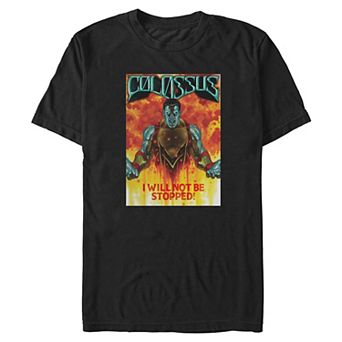 Big & Tall Marvel Colossus I Will Not Be Stopped Graphic Tee