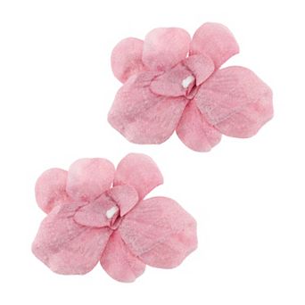 Wind Butterfly Flowers Hair Clip 2 pc