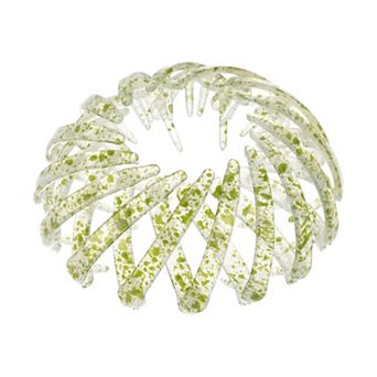 Fashion Bird's Nest Claw Clips Hairdo Clip for Girls Light Green 1 pc