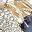 Gold Tone Blue