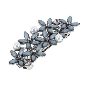 Fashion Flower Faux Pearl Hair Clips for Home 1 pc