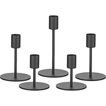 Iron-Tapered Minimalist Candle Holders