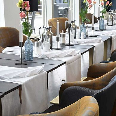 Iron-Tapered Minimalist Candle Holders