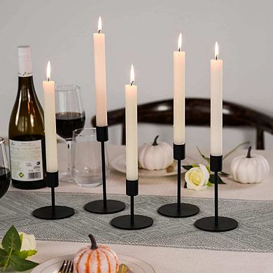 Iron-Tapered Minimalist Candle Holders
