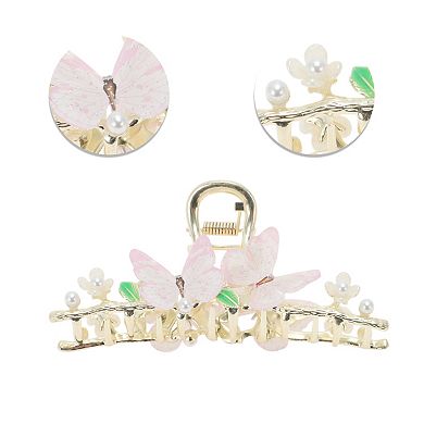 Grace Butterfly Hair Clips for Home 1 Pc