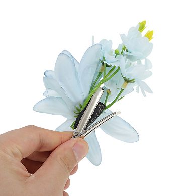 New Ancient Gentle Flowers Hair Clip 2 Pcs