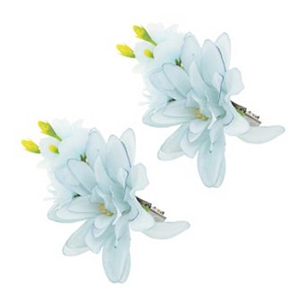New Ancient Gentle Flowers Hair Clip 2 pc