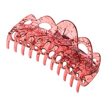 Fashion Corrugated Edge Hair Clips Hairdo Clip 1 pc