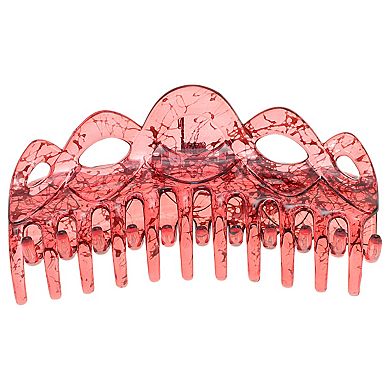 Fashion Corrugated Edge Hair Clips Hairdo Clip 1 Pc