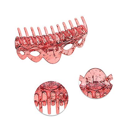 Fashion Corrugated Edge Hair Clips Hairdo Clip 1 Pc