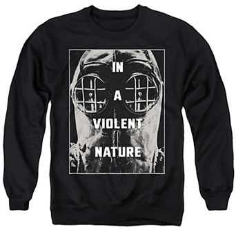 Men's In A Violent Nature Graphic Crewneck Sweatshirt