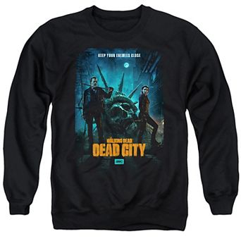 Men's The Walking Dead: Dead City Graphic Crewneck Sweatshirt