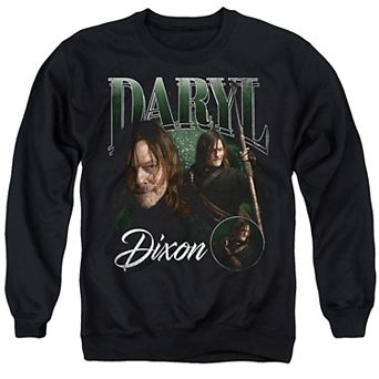 Men’s The Walking Dead Daryl Dixon Homage Graphic Crewneck Sweatshirt