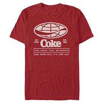 Men's Coke The Pause That Refreshes Graphic Tee