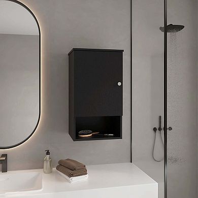 Nulato Medicine Cabinet with 1 Door and 3 Shelves