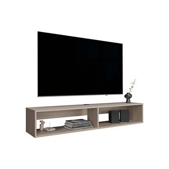 Lakes TV Stand with 2 Shelves