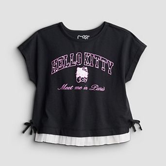Baby & Toddler Girl Grayson Threads Kids The Label Hello Kitty Dolman Short Sleeve T-Shirt