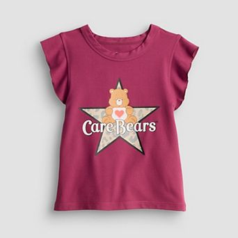 Baby & Toddler Girl Grayson Threads Kids The Label Care Bears Flutter Short Sleeve T-Shirt